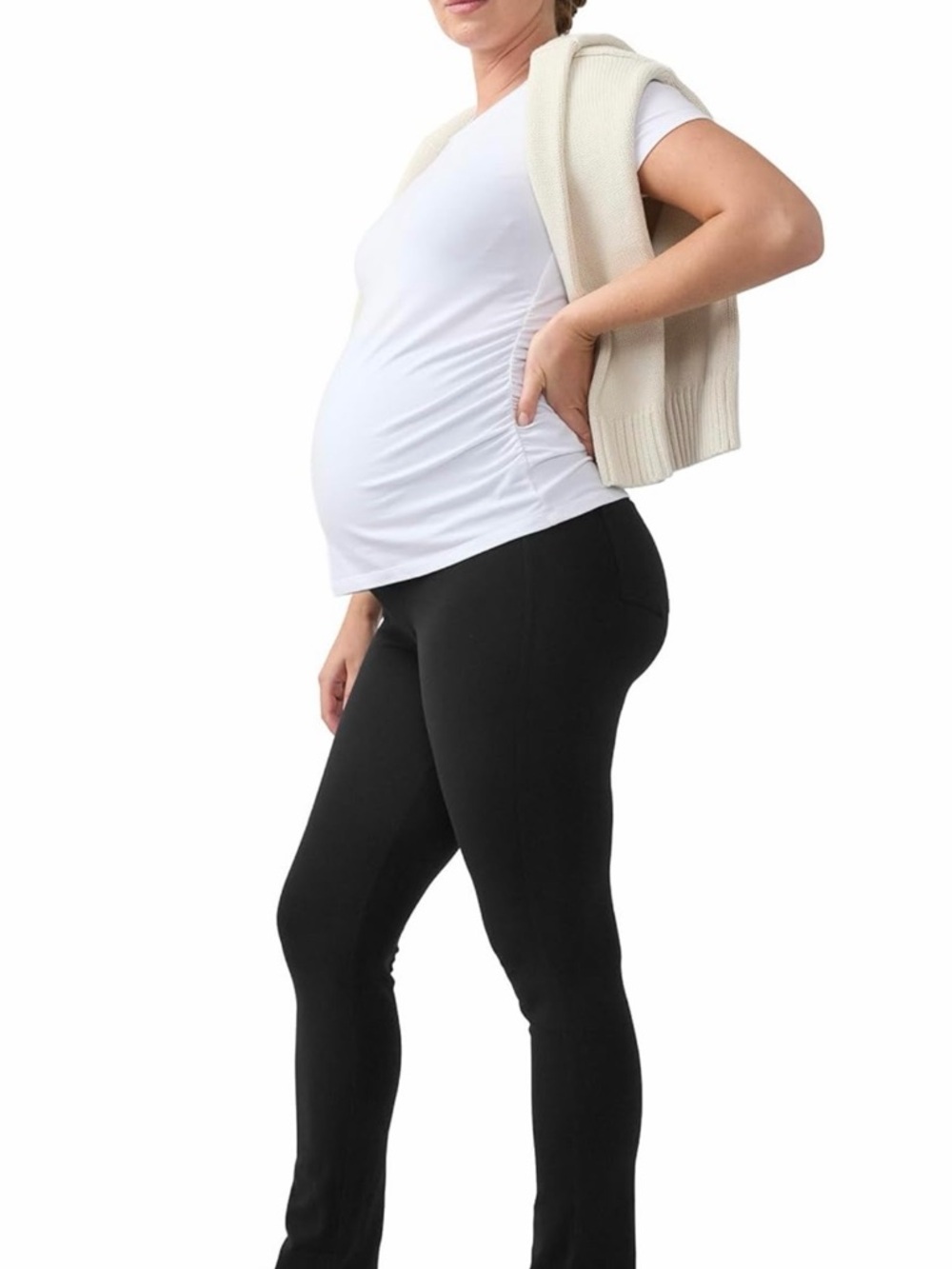 Isabel Maternity by Ingrid & Isabel Black Ponte Maternity Jeggings